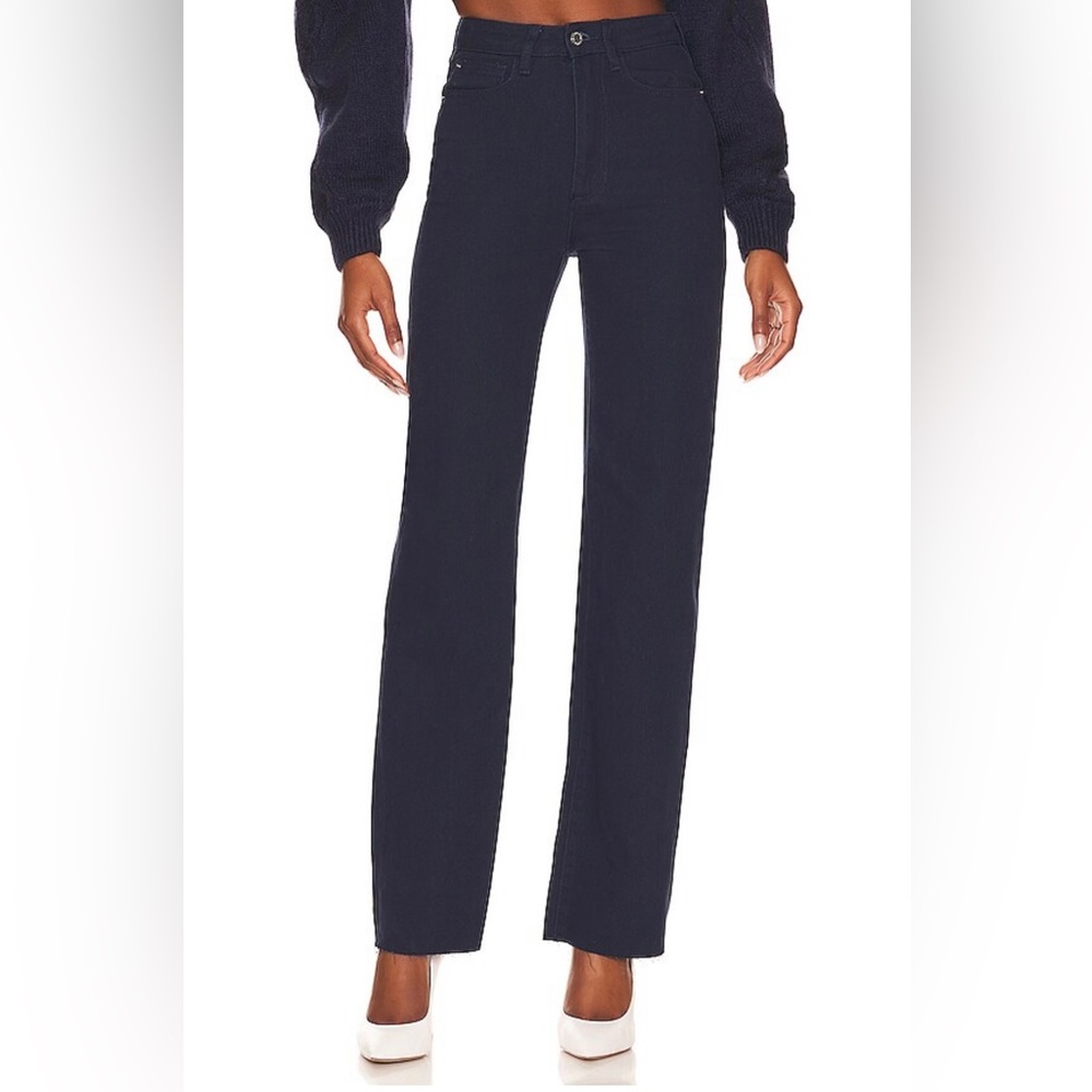WEWOREWHAT Distressed High Rise Dad Jeans